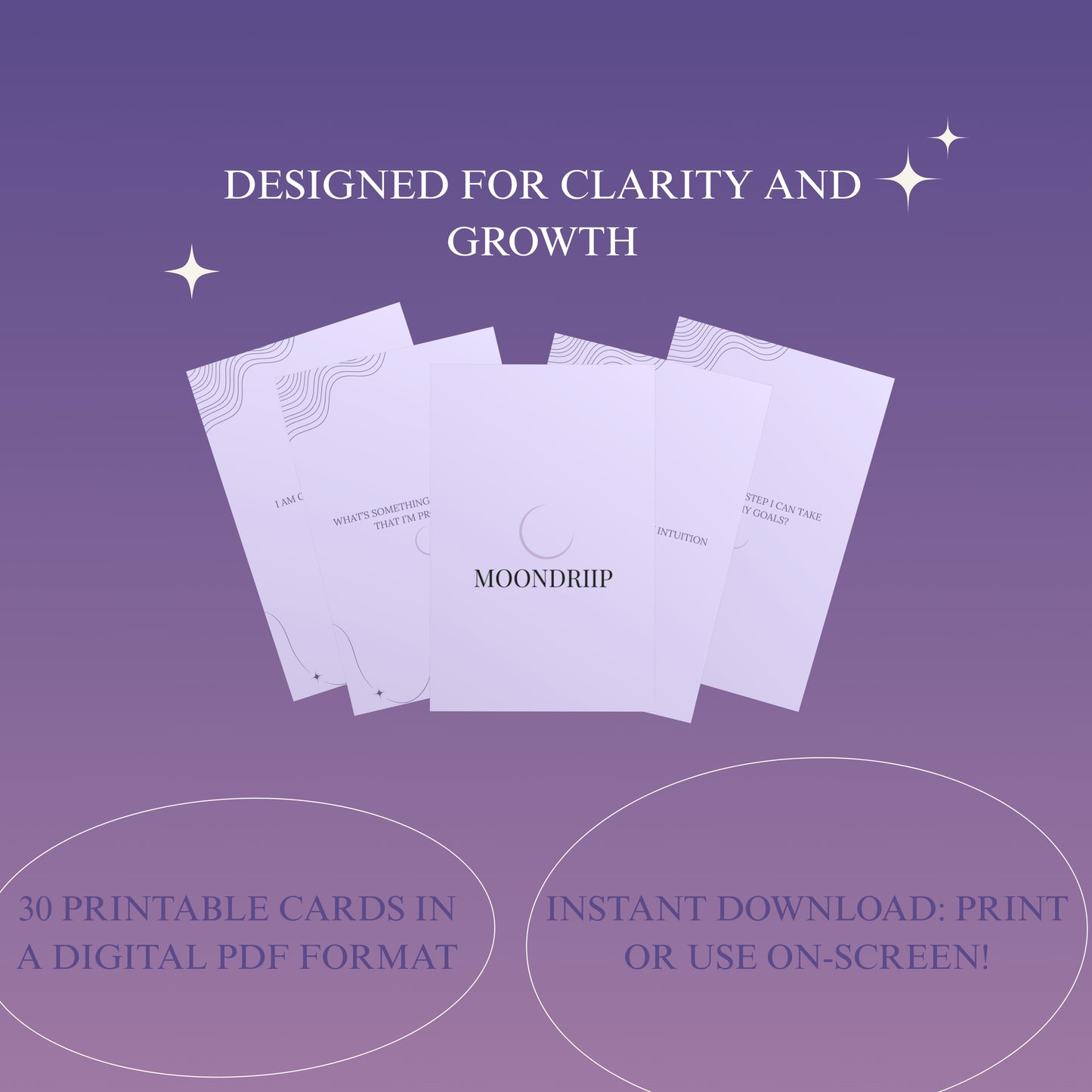 Positive Affirmations & Reflection Cards